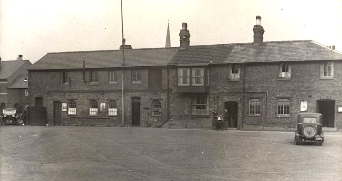 Friars street Drill Hall, circa 1910.